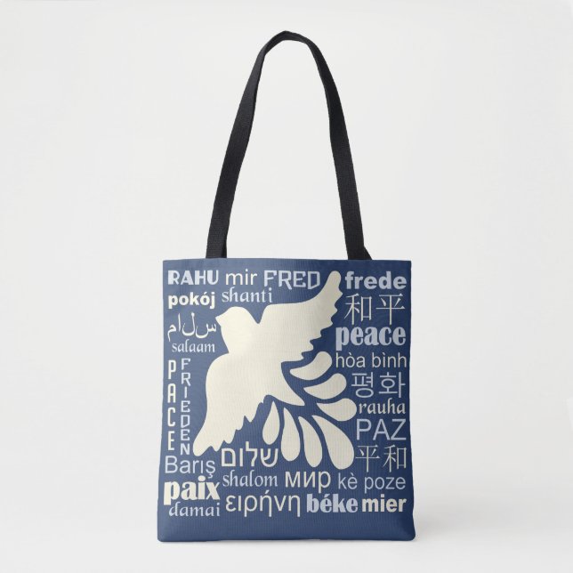 PEACE in many languages bags (Front)