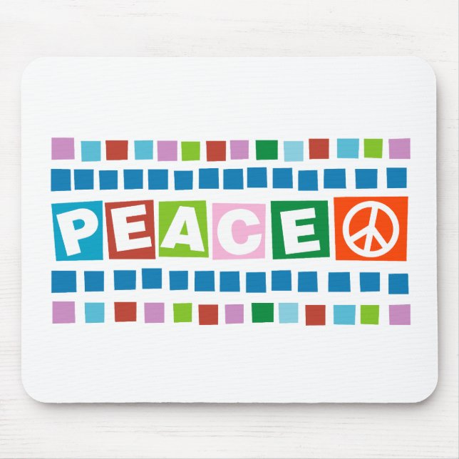 Peace in Mind Mouse Pad (Front)