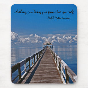 Peace in Nature Mouse Pad