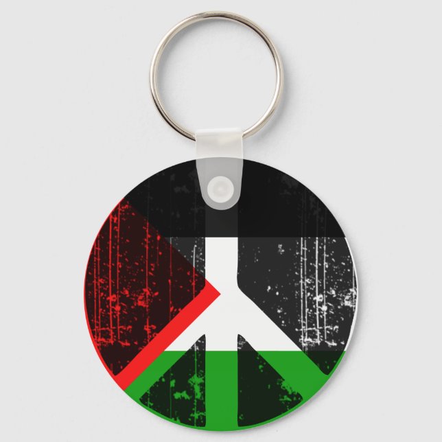 Peace In Palestine Keychain (Front)