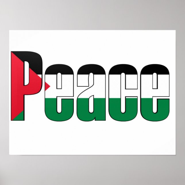 Peace in Palestine Poster (Front)