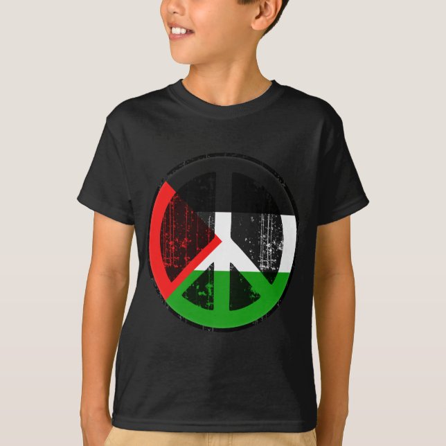 Peace In Palestine T-Shirt (Front)