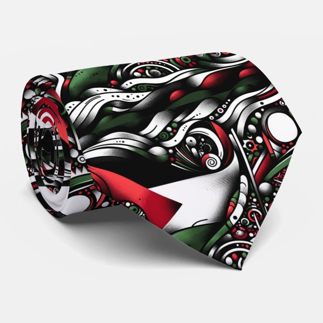PEACE IN PALESTINE TIE (Rolled)