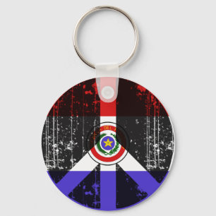 Peace In Paraguay Keychain