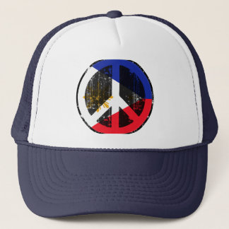 Peace In Philippines Trucker Hat