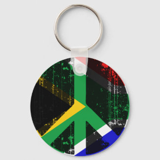 Peace In South Africa Keychain
