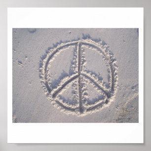 Peace in the Sand Poster