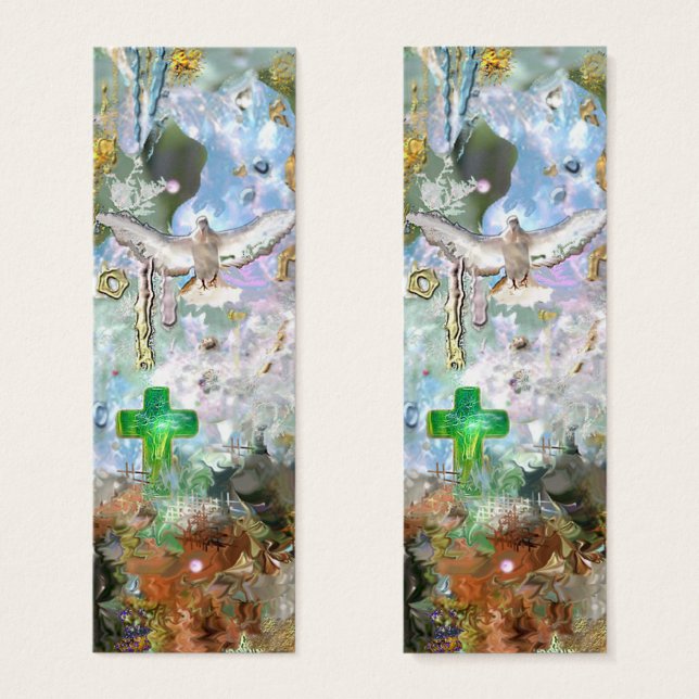 Peace In This World Mini bookmark (Front & Back)