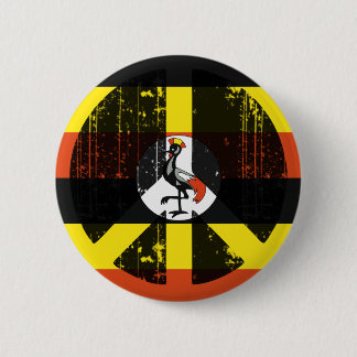 Peace In Uganda 2 Inch Round Button