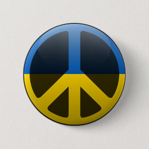 Peace in Ukraine 2 Inch Round Button