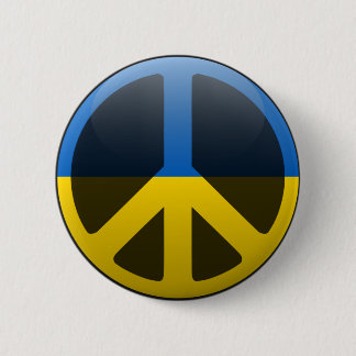 Peace in Ukraine 2 Inch Round Button