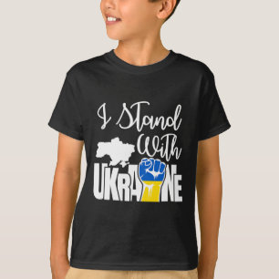 Peace In Ukraine I Stand With Ukraine T-Shirt