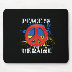 Peace In Ukraine Mouse Pad