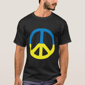 Peace In Ukraine. Stand With Ukraine. Support For T-Shirt