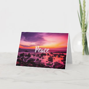 Peace Inspirational Blank Note Card