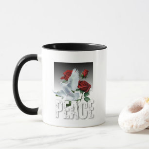 Peace – Inspirational Minimalist Mug Positive