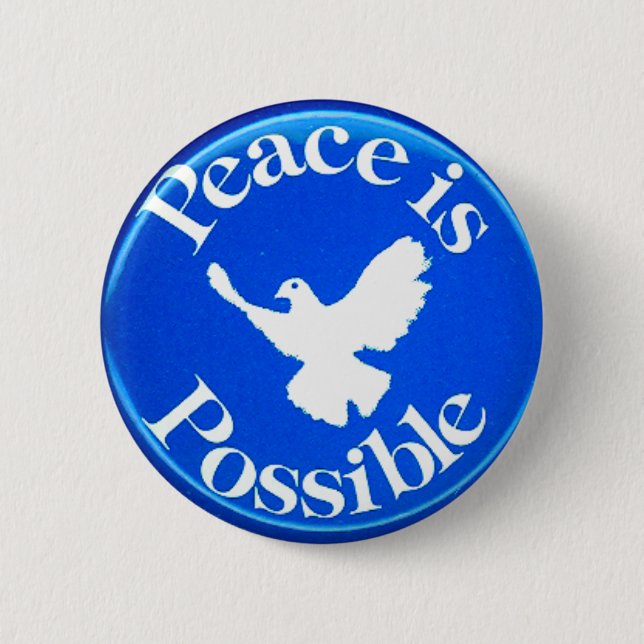 Peace is Possible - Button (Front)