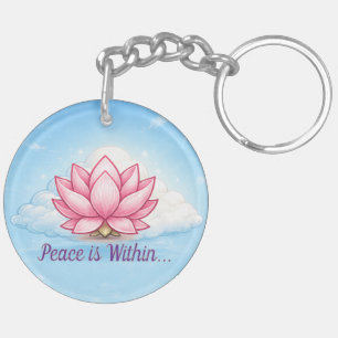 Peace is within keychain