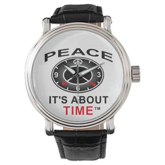 Peace It's About Time Exclusive Watch (Front)