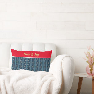 Peace & Joy Throw Pillow -Adiela Akoo/CUSTOMIZE it