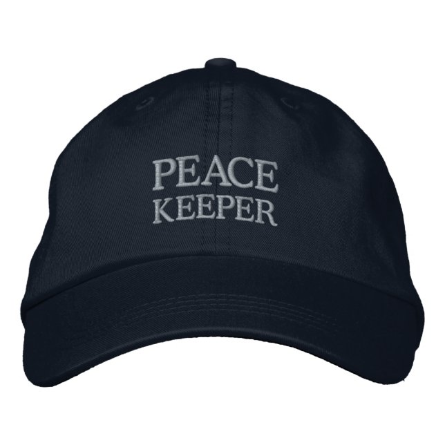 PEACE KEEPER cap (neutral) (Front)