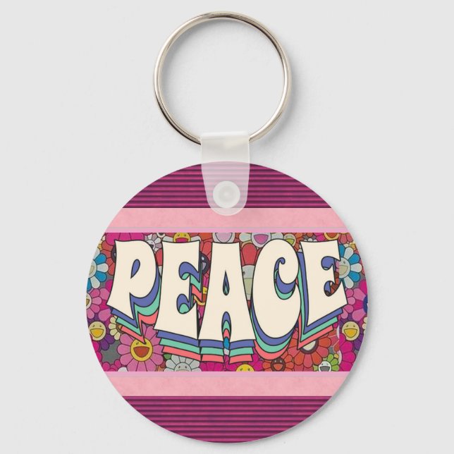 Peace Keychain (Front)