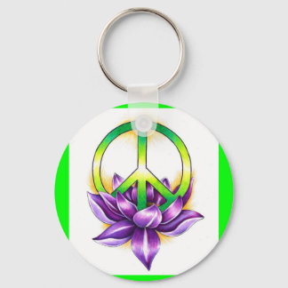 peace keychain