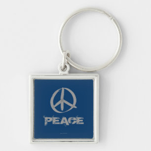 Peace Keychain