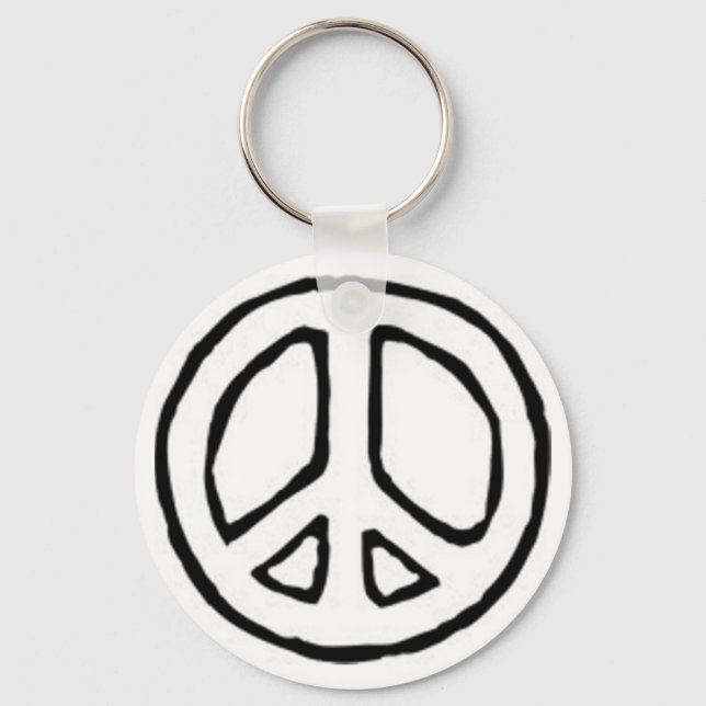 peace keychain (Front)
