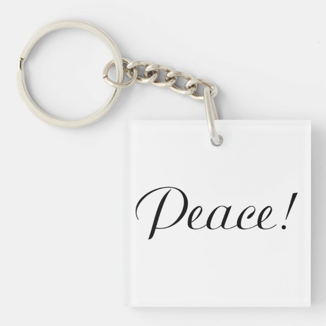 PEACE KEYCHAIN (Front)