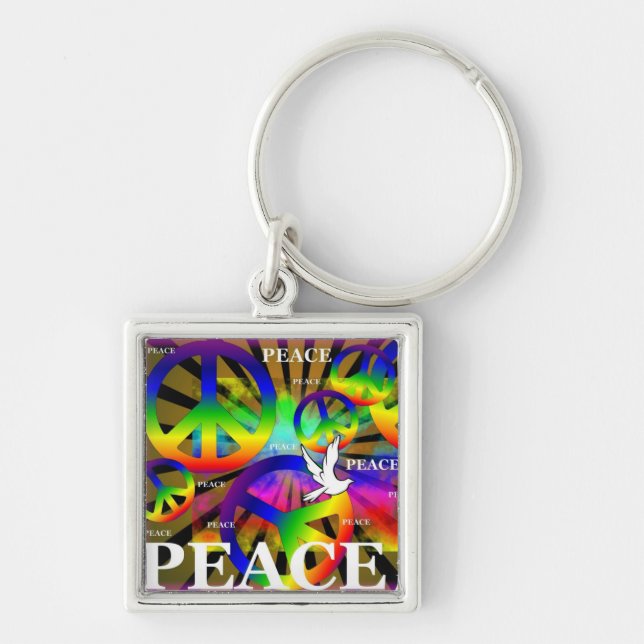 Peace Keychain (Front)