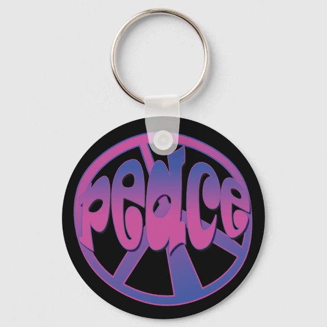 Peace Keychain (Front)