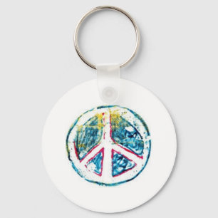 Peace Keychain