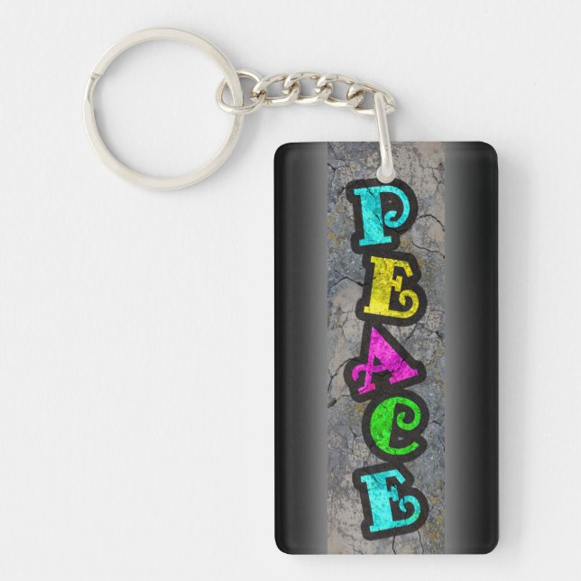 Peace Keychain (Front)