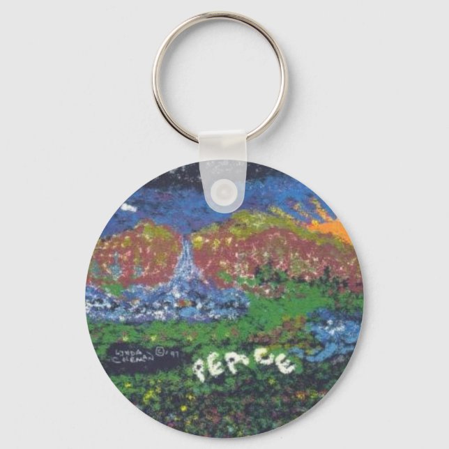 Peace Keychain (Front)