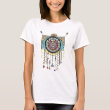 Peace Kite Dangle Illustration T-Shirt