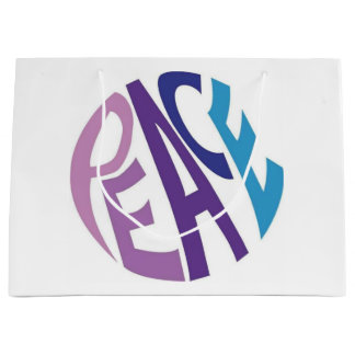 PEACE  LARGE GIFT BAG