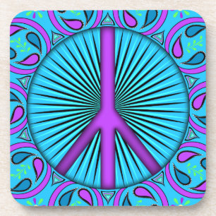 Peace ~ Leaf Coaster