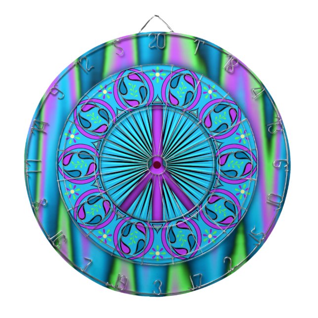 Peace ~ Leaf Dartboard (Front)