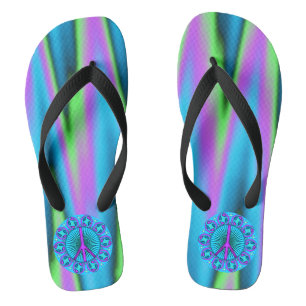 Peace ~ Leaf Flip Flops