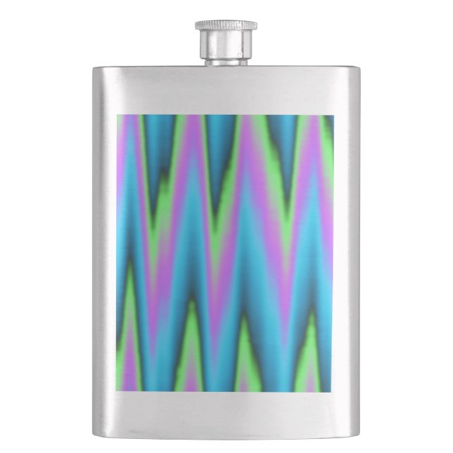 Peace ~ Leaf Hip Flask (Front)