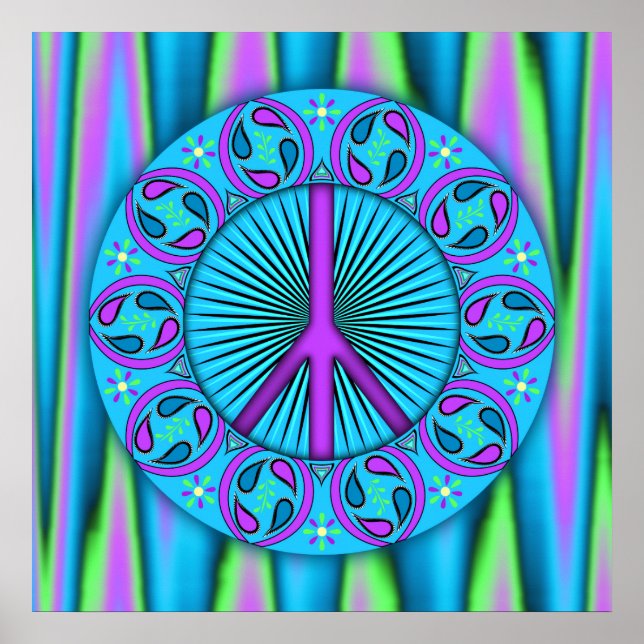 Peace ~ Leaf Poster (Front)