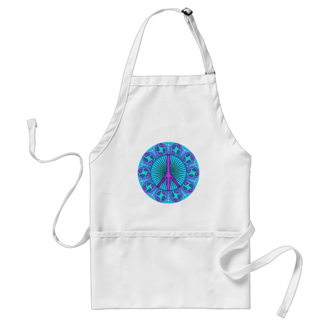 Peace ~ Leaf Standard Apron (Front)