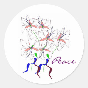 "Peace Lillies" Sticker
