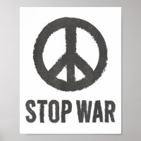 Peace Logo Hippie-symbol Stop War Protest Peace Si