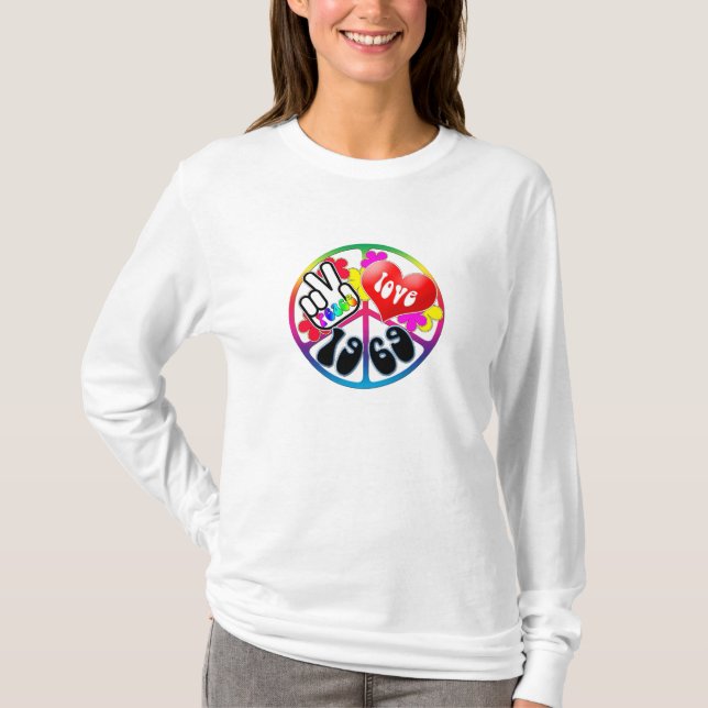 Peace Love 1969 Shirt (Front)