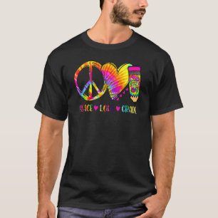 Peace Love 1st Grade  Tie Dye Student Teacher 1 T-Shirt