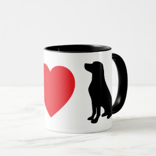 Peace, Love, and Dogs Mug