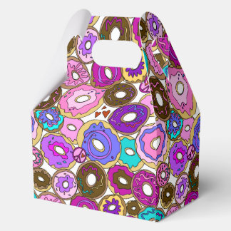 Peace Love and Doughnuts Favor Box
