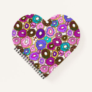 Peace Love and Doughnuts Notebook